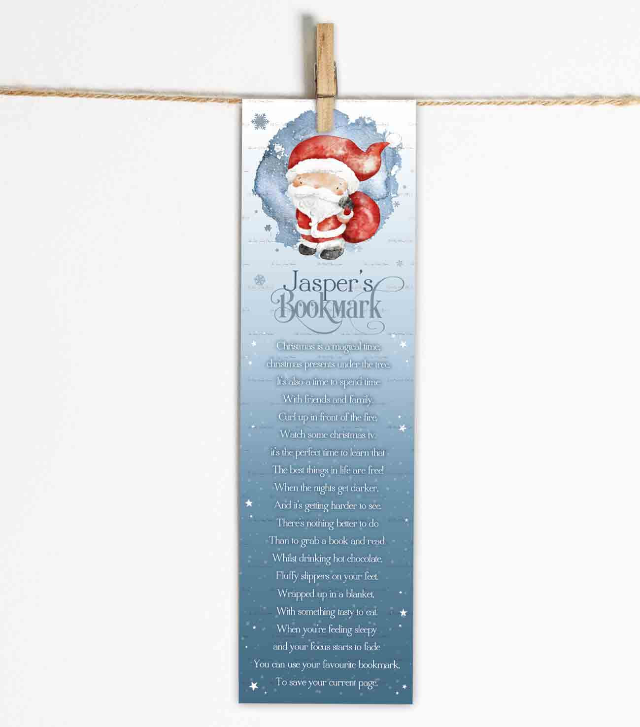 Father Christmas Bookmark