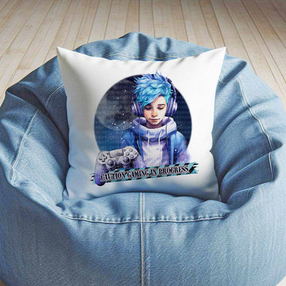 Gaming Girls Boy Caution Galaxy