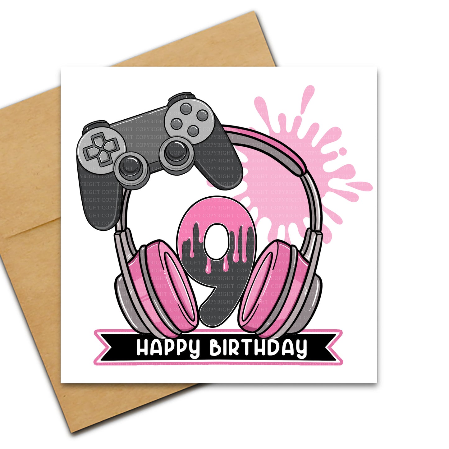 Gamer Cake Toppers