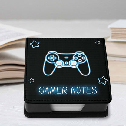 Neon Gamer Notes - Blue