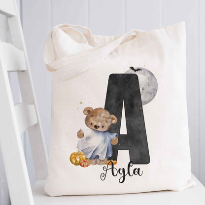 Ghost Bear Halloween Alphabets