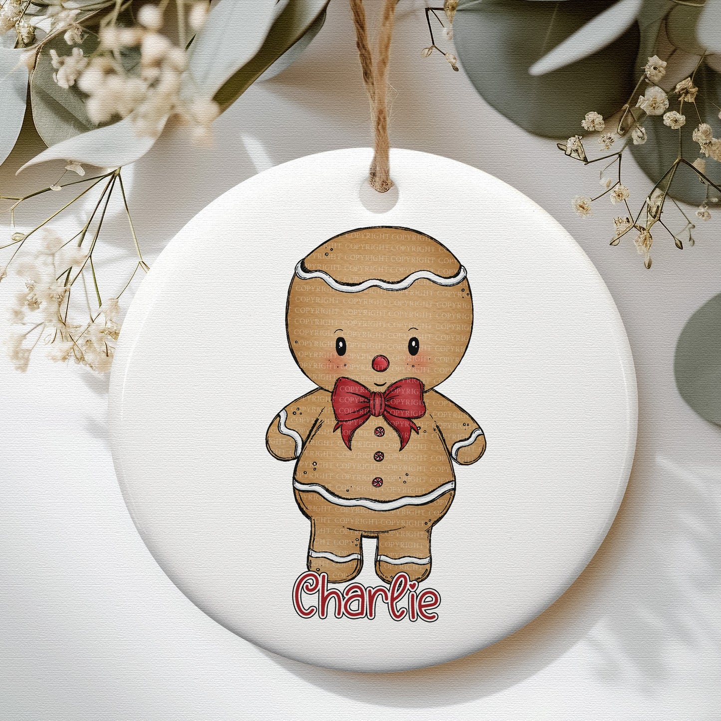 Christmas Gingerbread Alphabets
