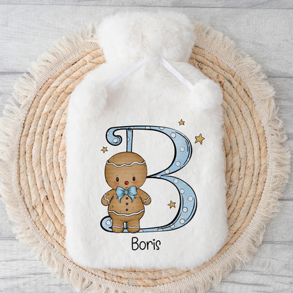 Blue Boy Gingerbread Alphabet