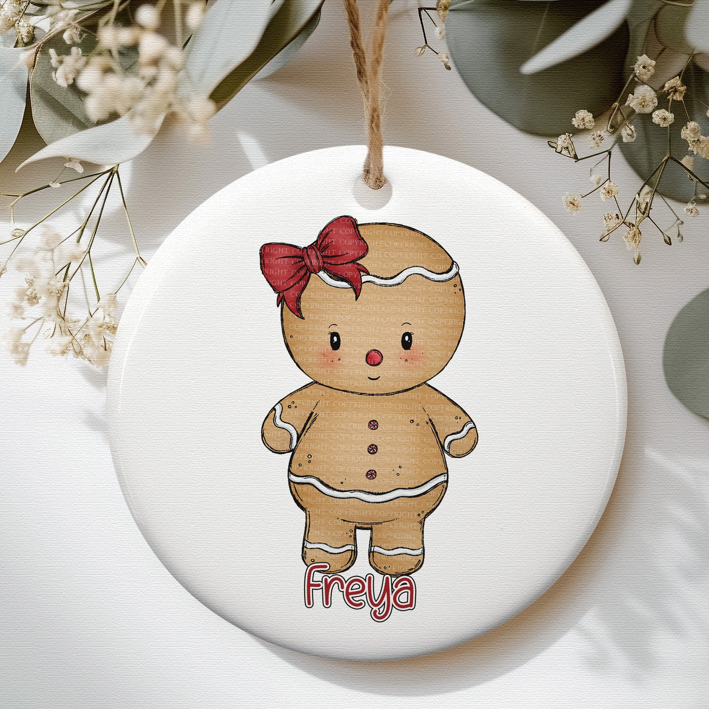 Christmas Gingerbread Alphabets