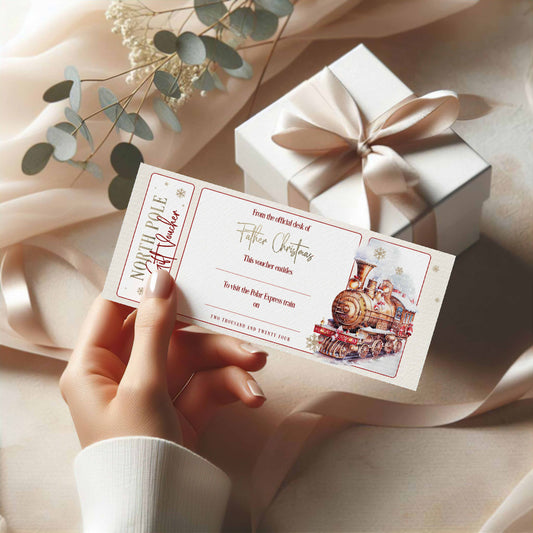 Gingerbread Train Gift Voucher