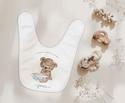 Goldilocks Bear Grow Bib Set