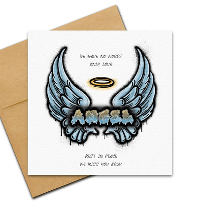 Graffiti Angel Wings