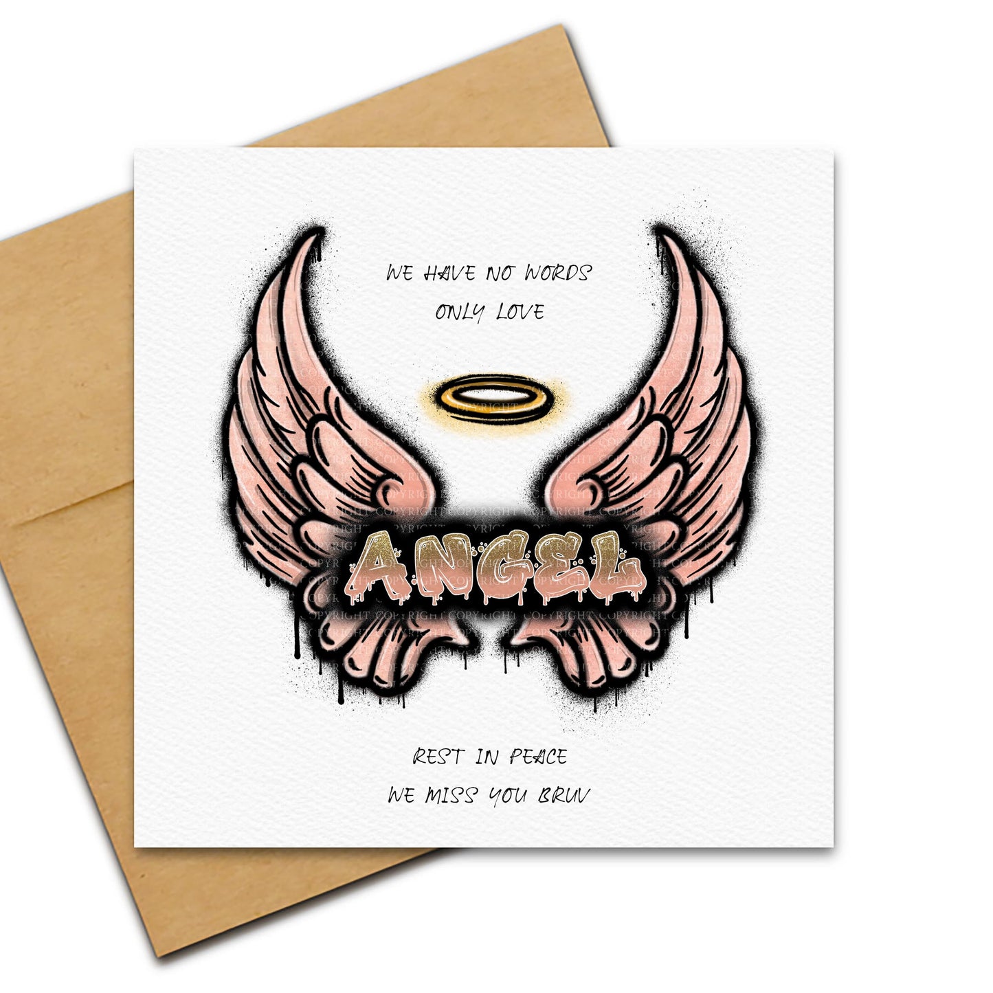 Graffiti Angel Wings