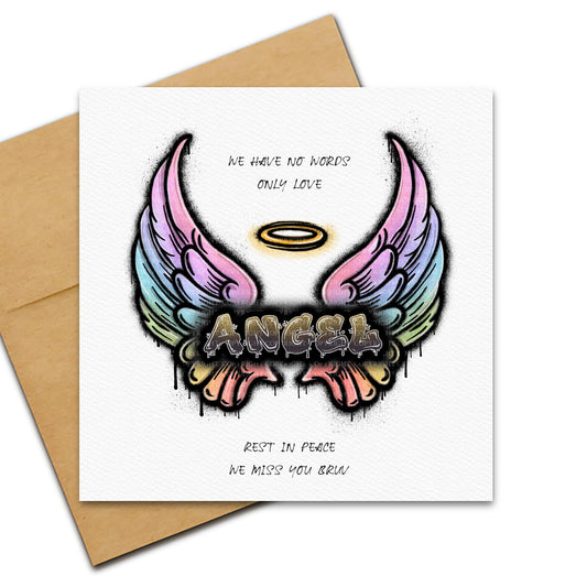 Graffiti Angel Wings