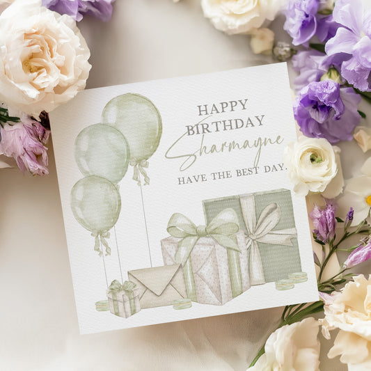 Green Birthday Presents