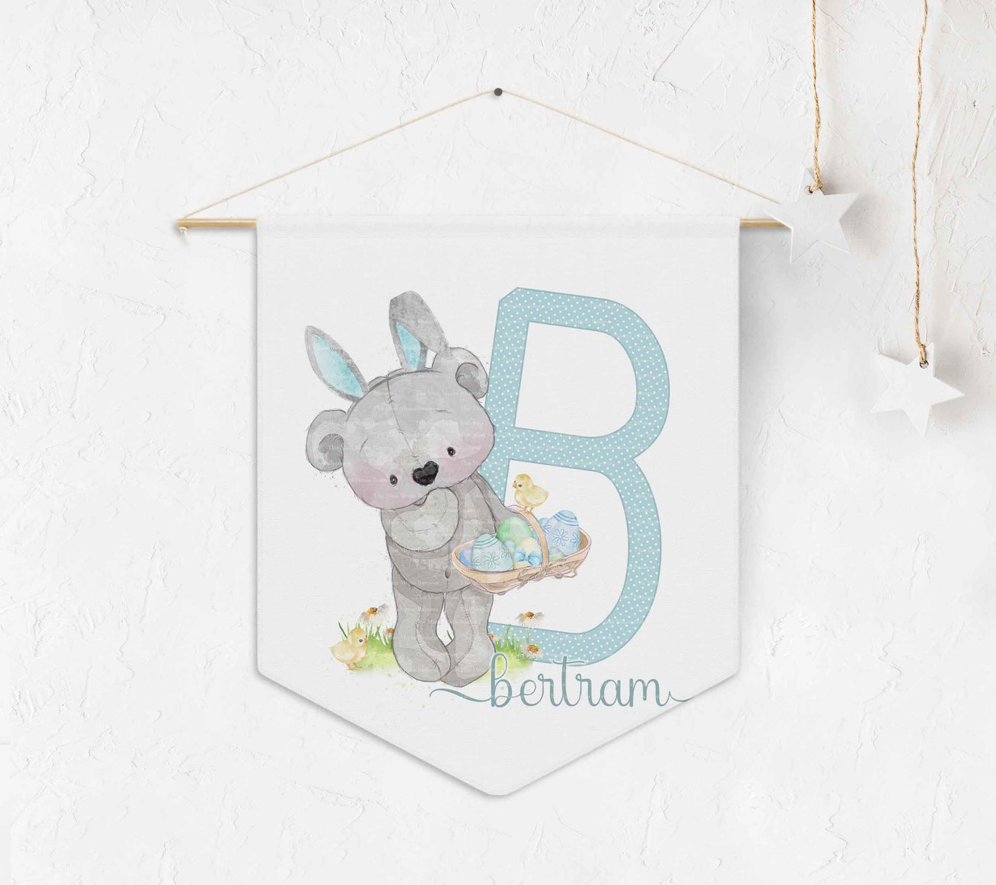 Grey Easter Bunny Bear Alphabet Bargain Bundle