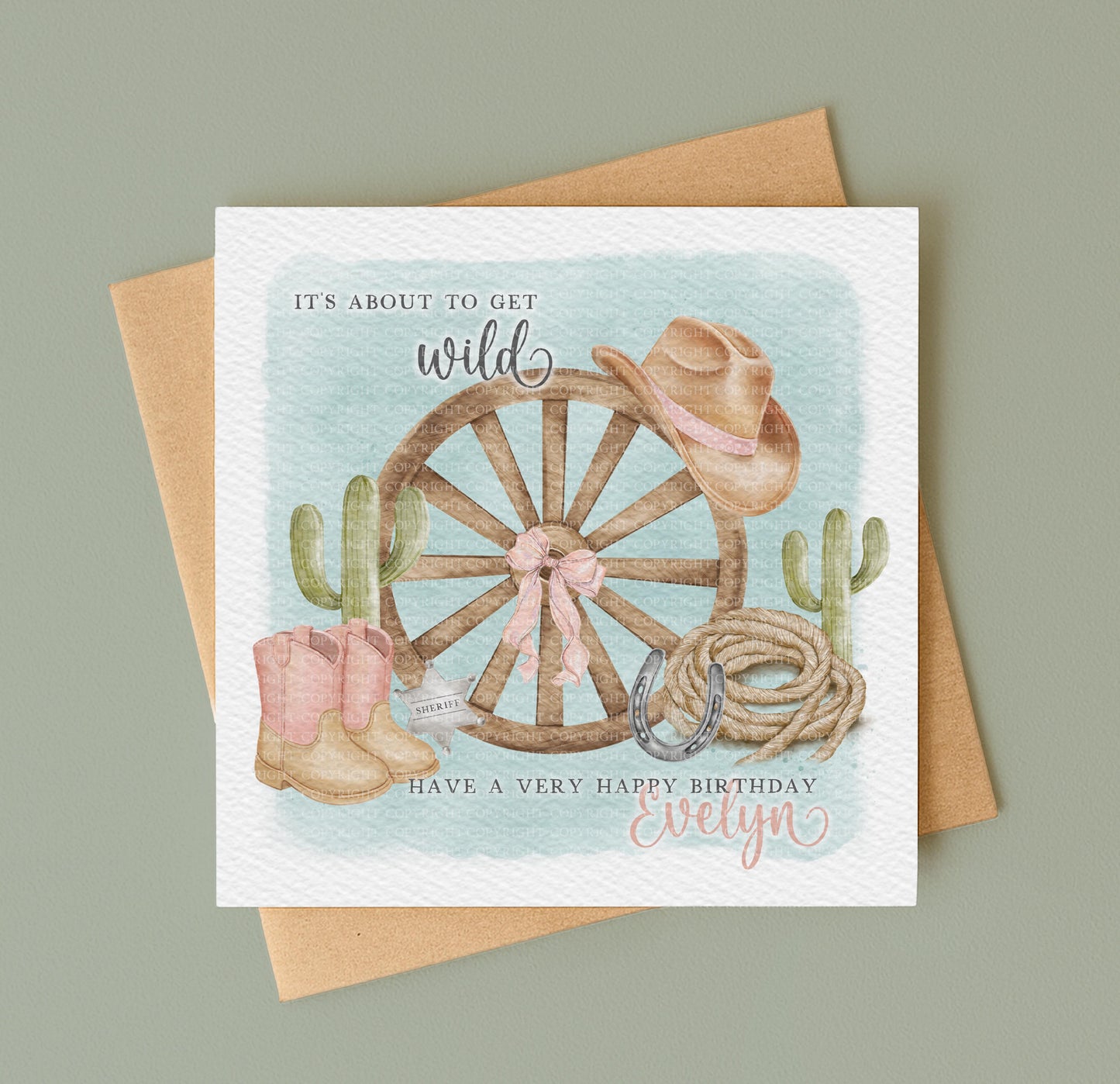 Kids Cowboy Design Set