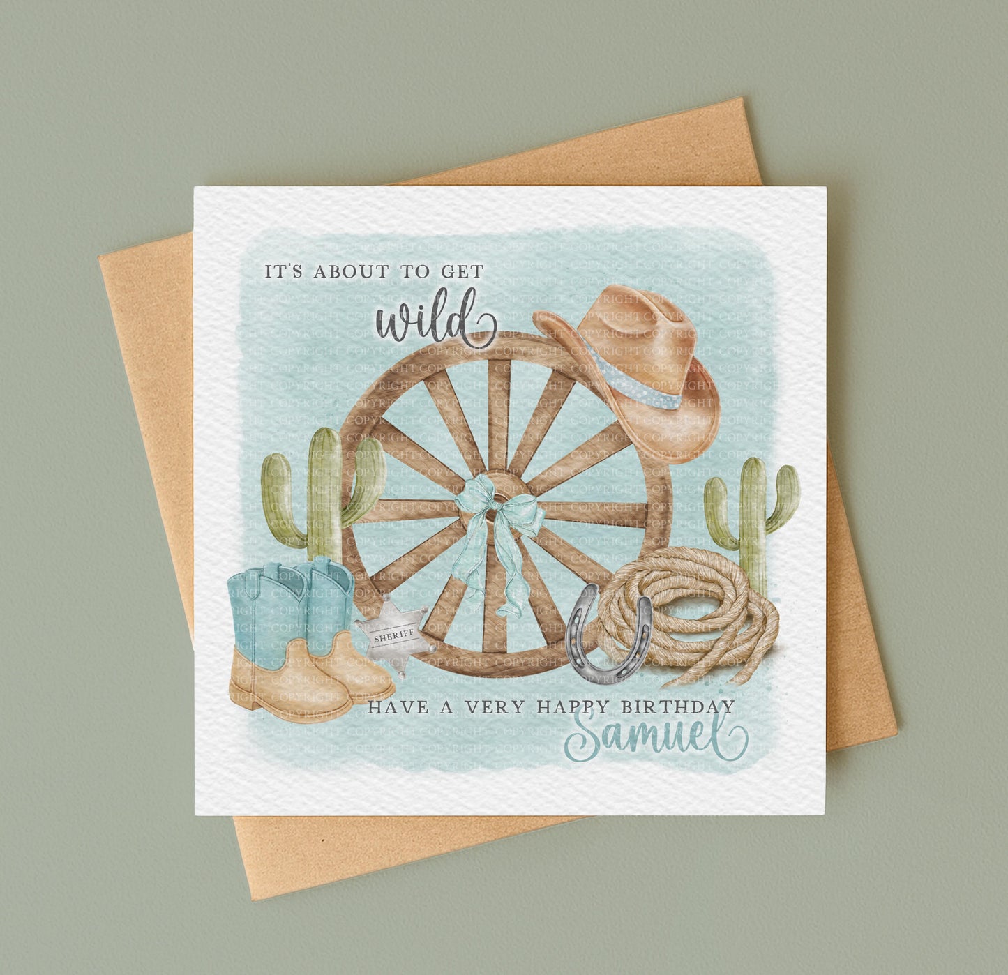 Kids Cowboy Design Set