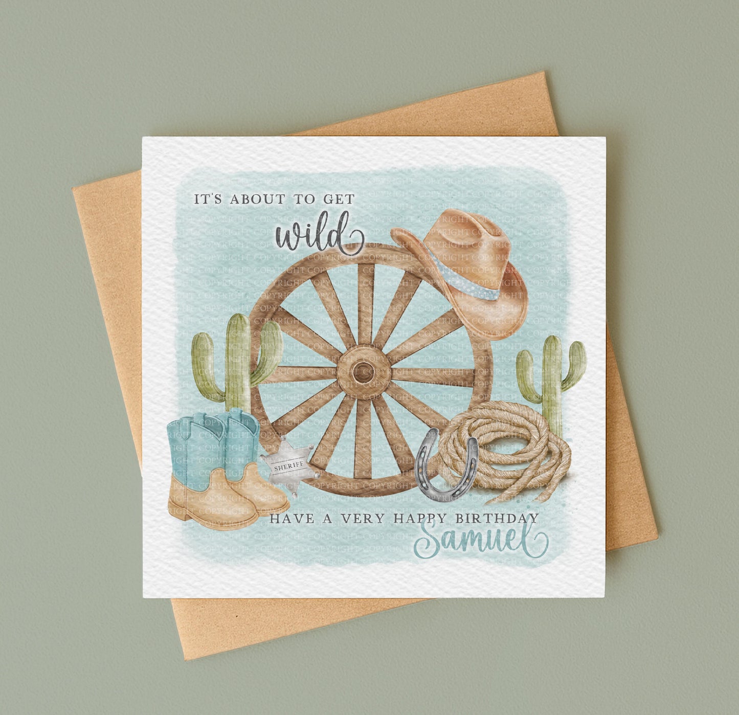 Kids Cowboy Design Set