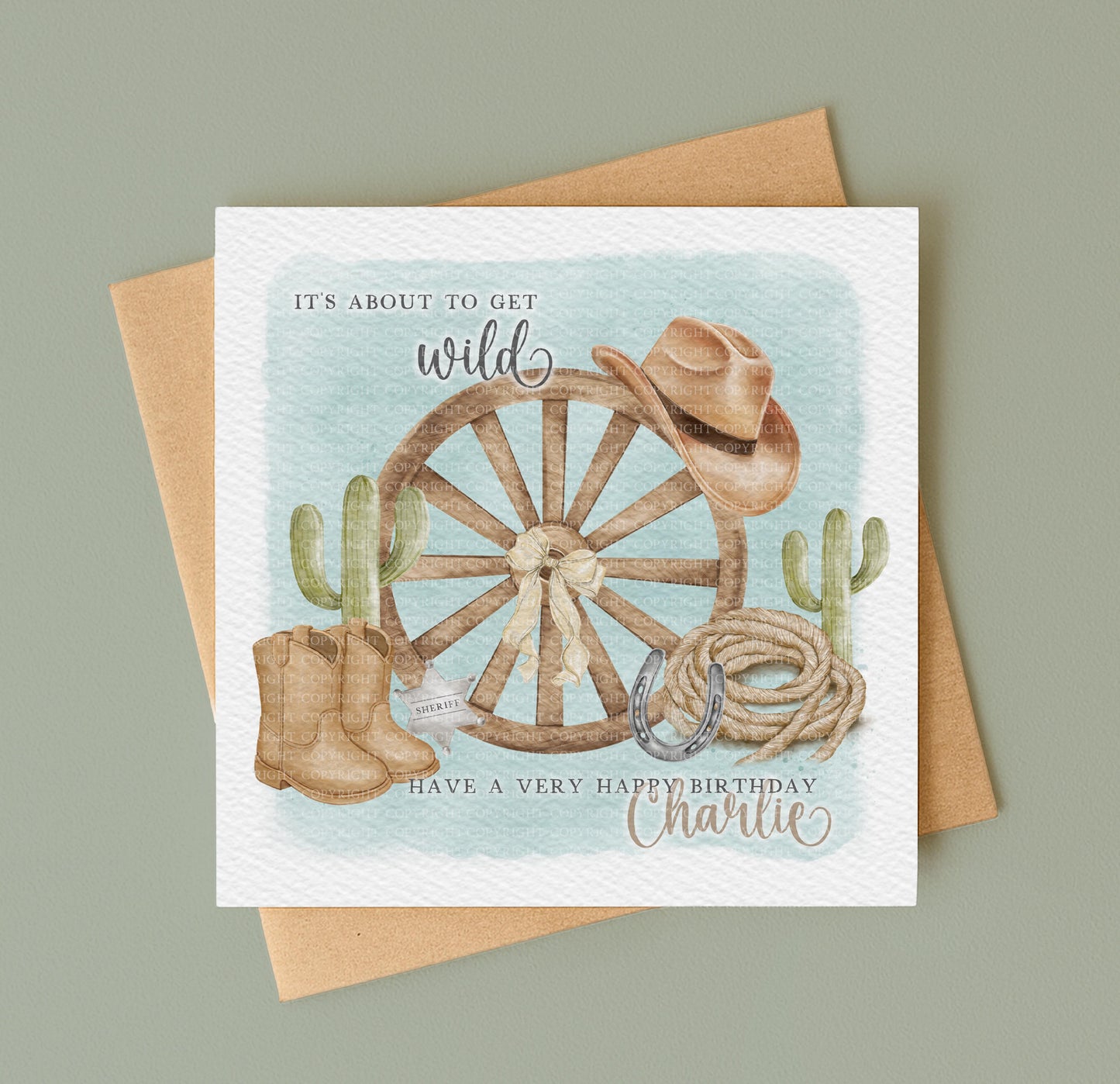 Kids Cowboy Design Set