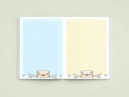 Kuwaii Rainbow Positivity Notebooks