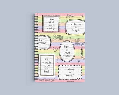 Kuwaii Rainbow Positivity Notebooks