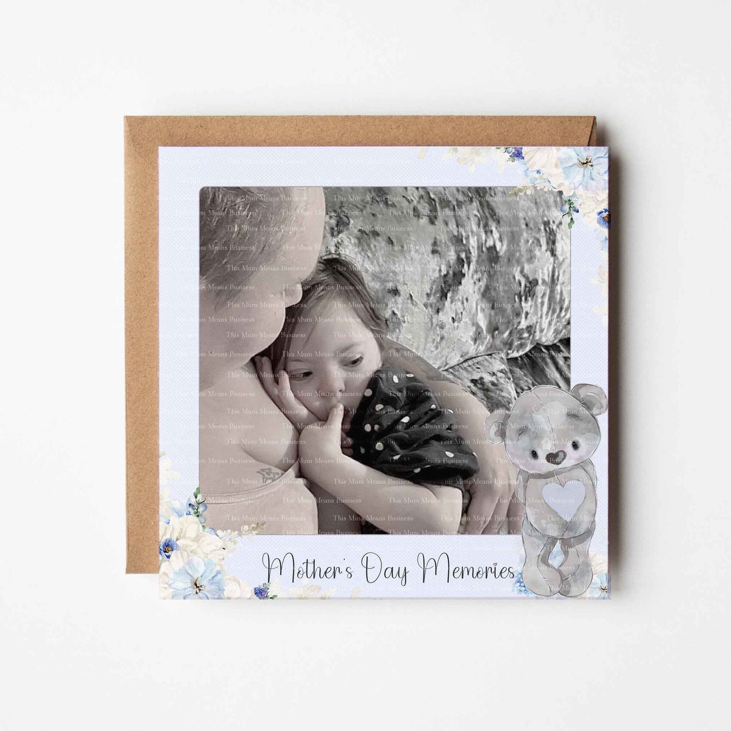 Lilac Grey Mother's Day Memories Books