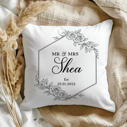 Line Art Floral Frames