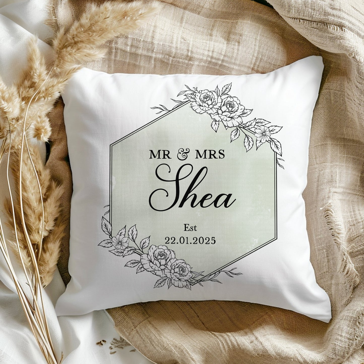 Line Art Floral Frames