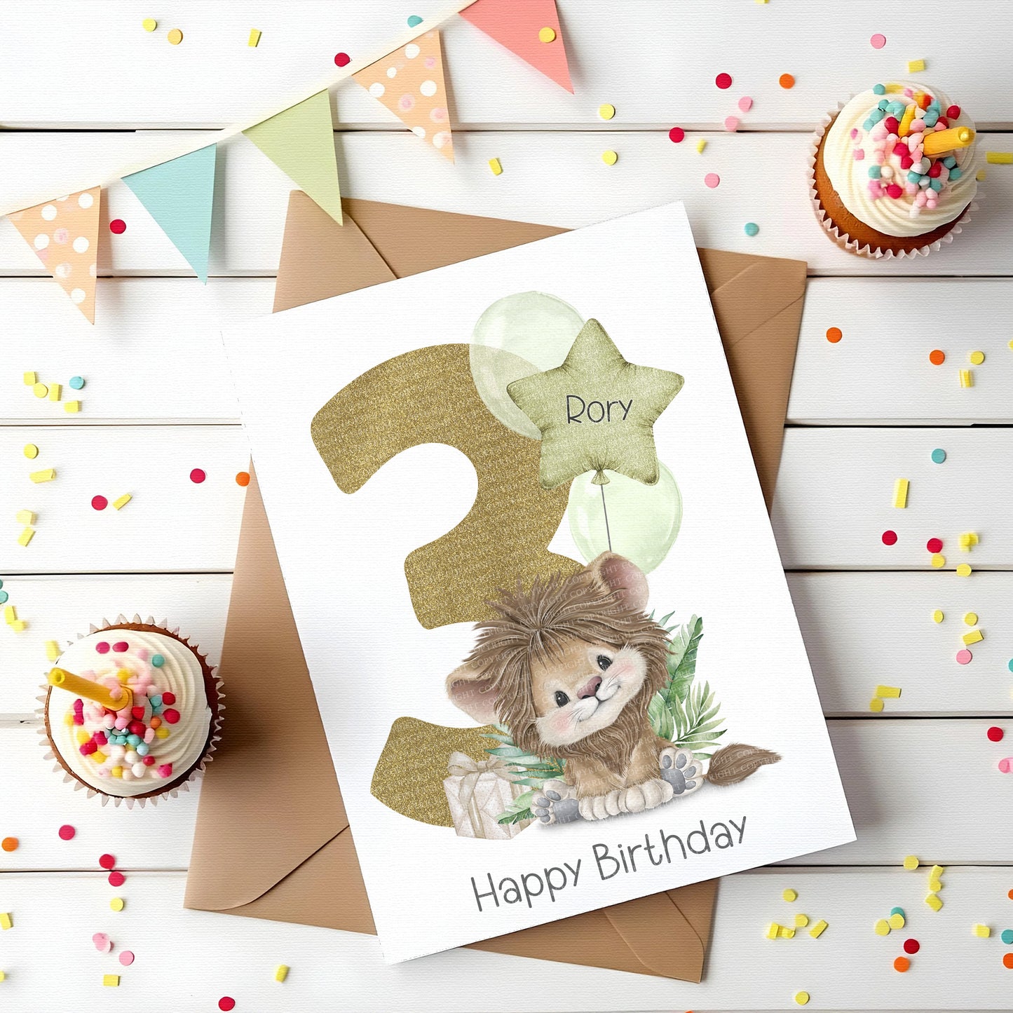 Full Jungle Animal Number Bundle