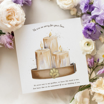 Memorial Pet Candles
