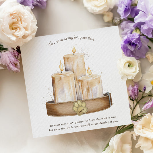 Memorial Pet Candles
