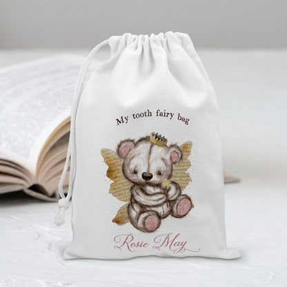 Mixed Media Fairy Bear