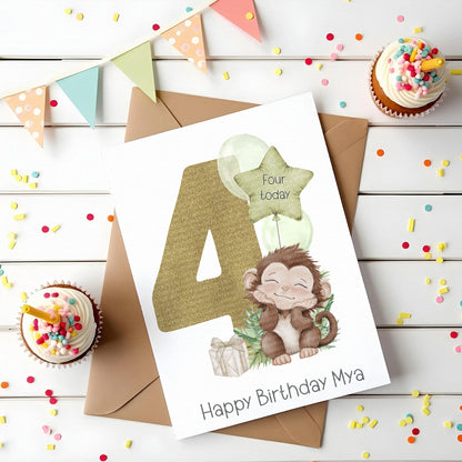 Full Jungle Animal Number Bundle