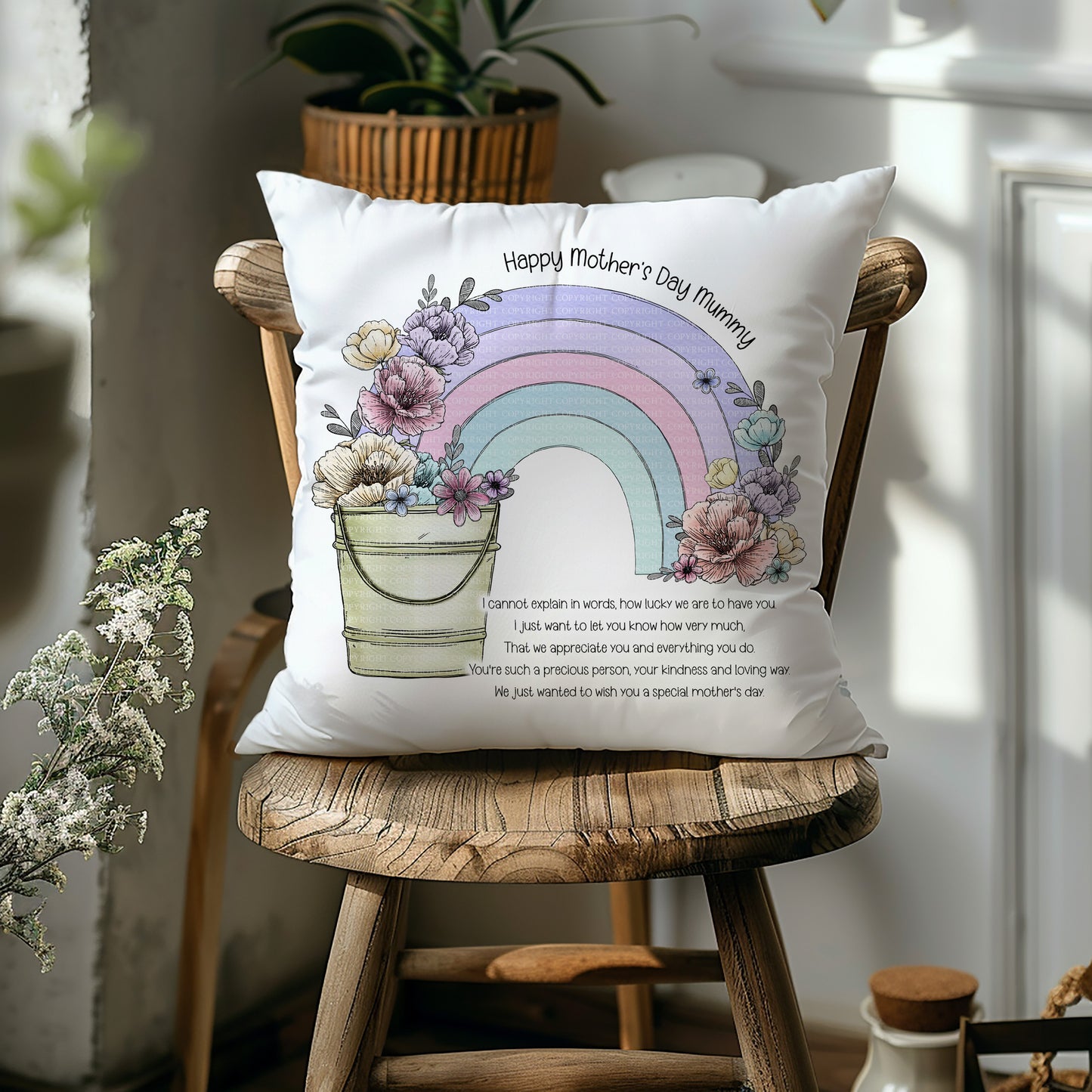 Mother's Day Doodle Rainbow