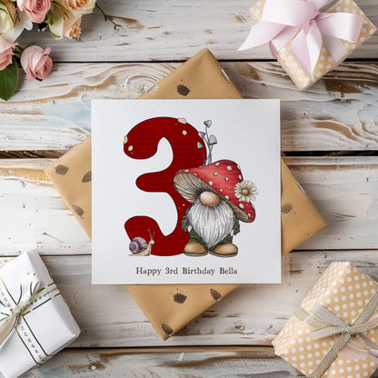 Mushroom Gnome Set
