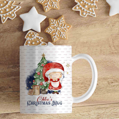 Father Christmas Mrs Claus Mug