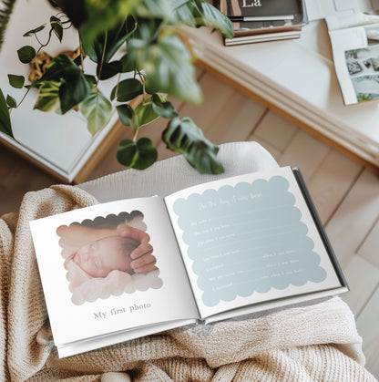 Nelephant Baby Birth Record Book