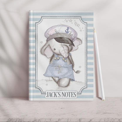 Nelephant Sailor Notebook Card