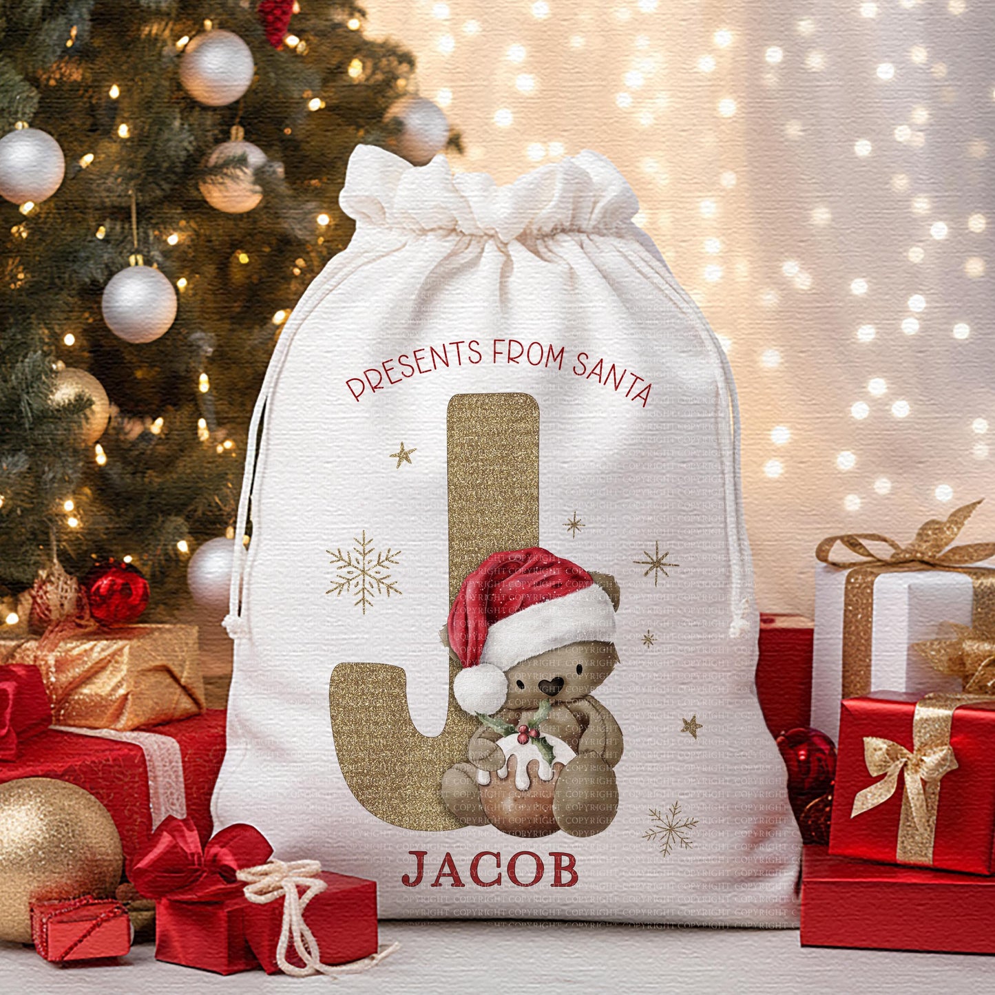 OG Christmas Pudding Bear Set