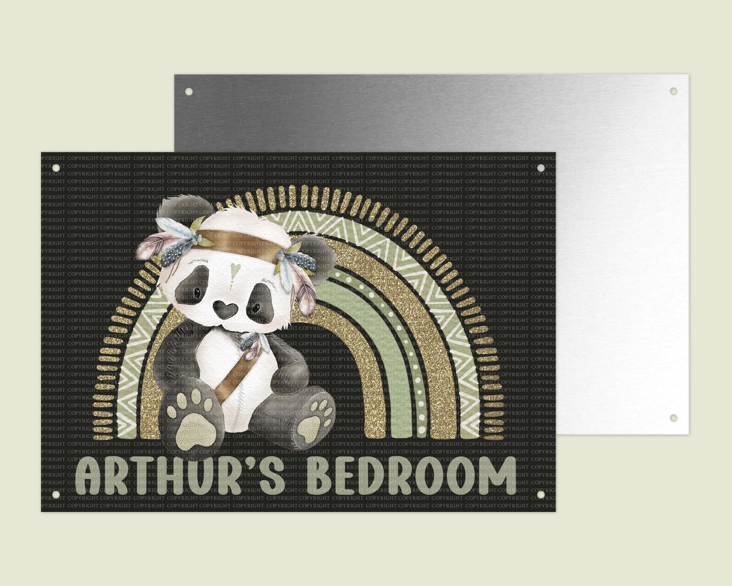 OG Panda Bear - Boho Set