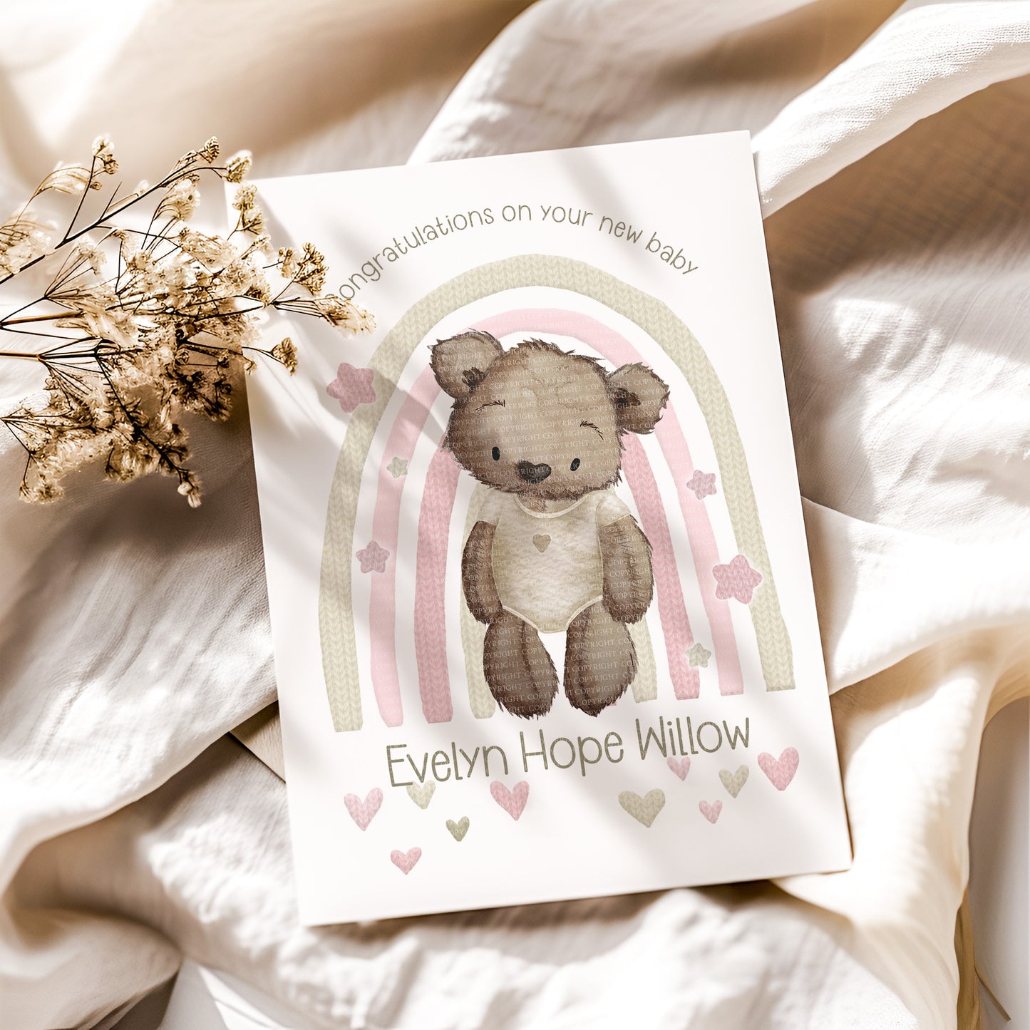 OG Blue, Pink & Daisy Bear Full Sets