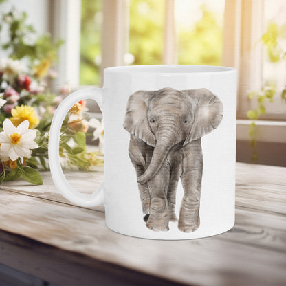Painted elephant