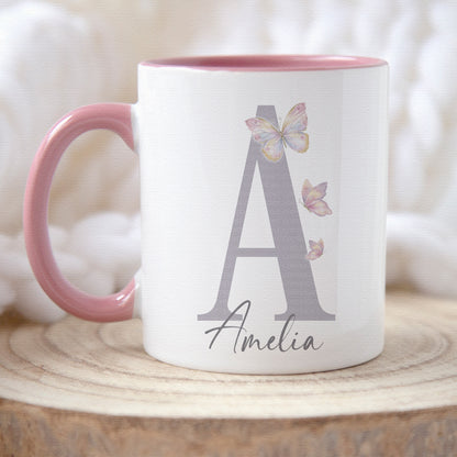 Pastel Butterfly Alphabet