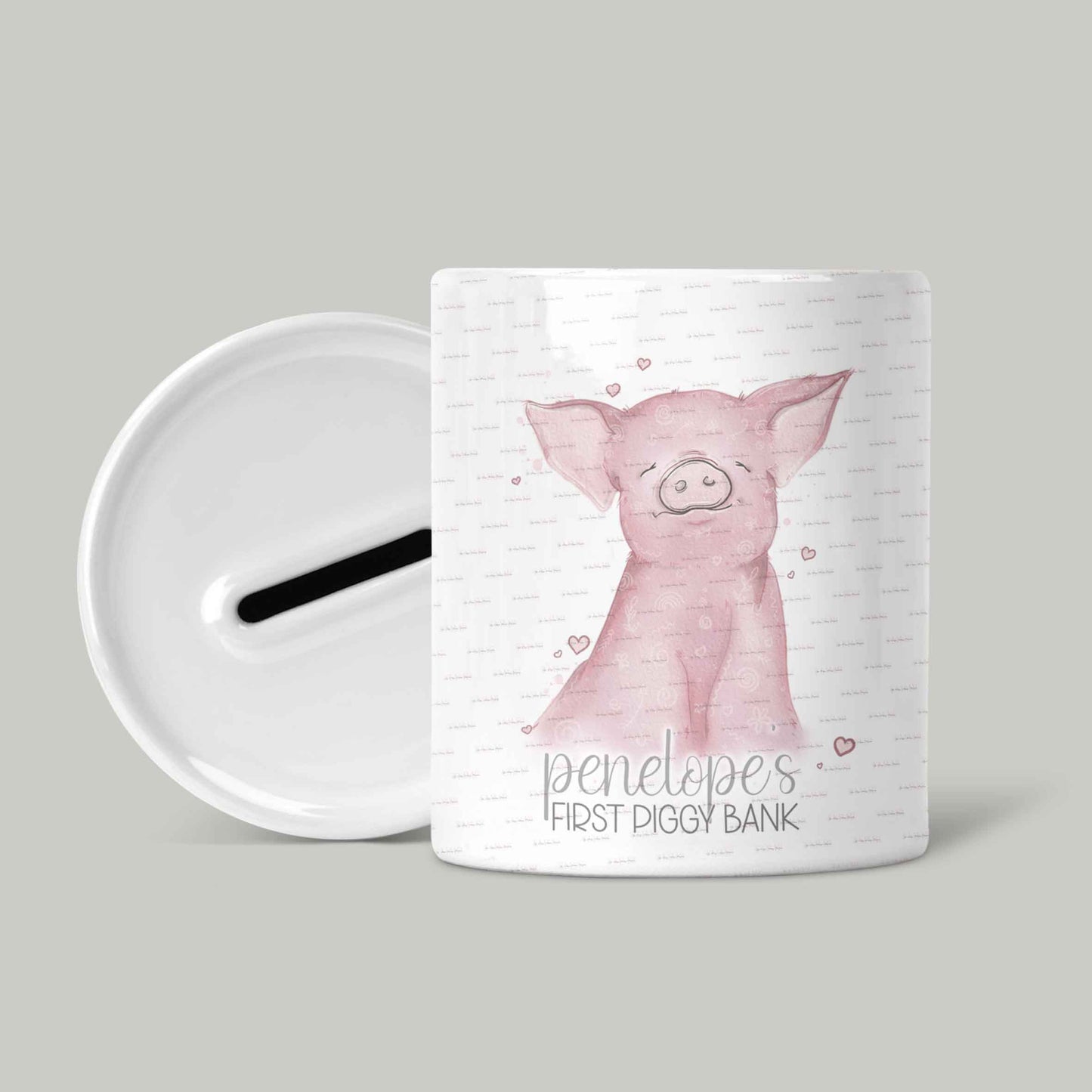 Pattern Piggy Bank