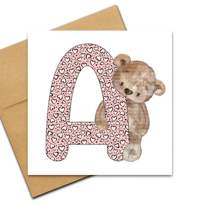 Peekaboo Bear Alphabets