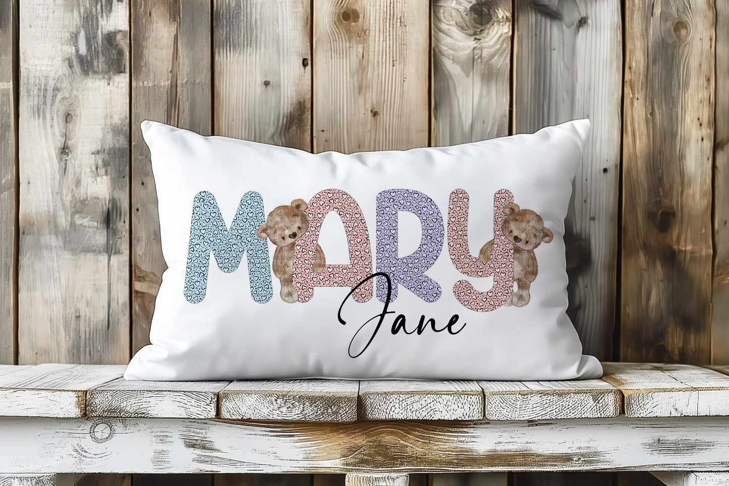 Peekaboo Bear Alphabets