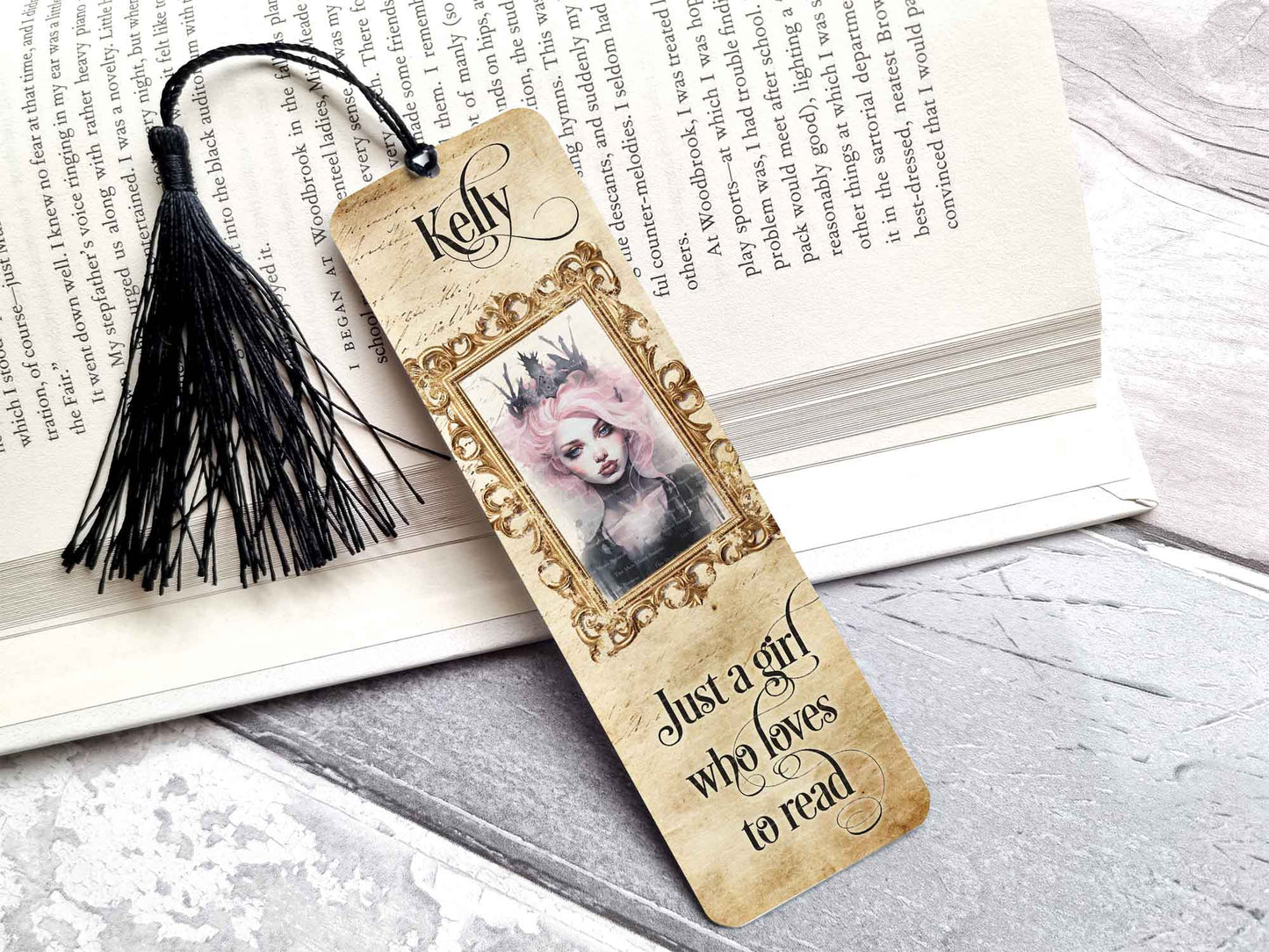 Queen of Halloween Bookmark