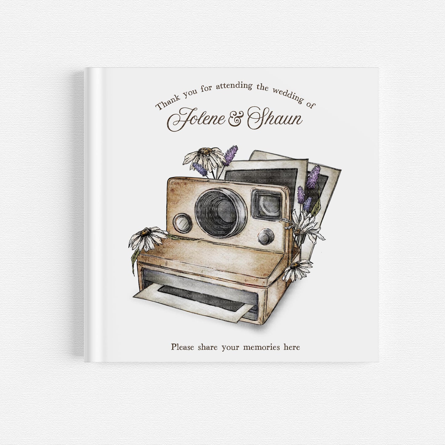 Polaroid Guest Books