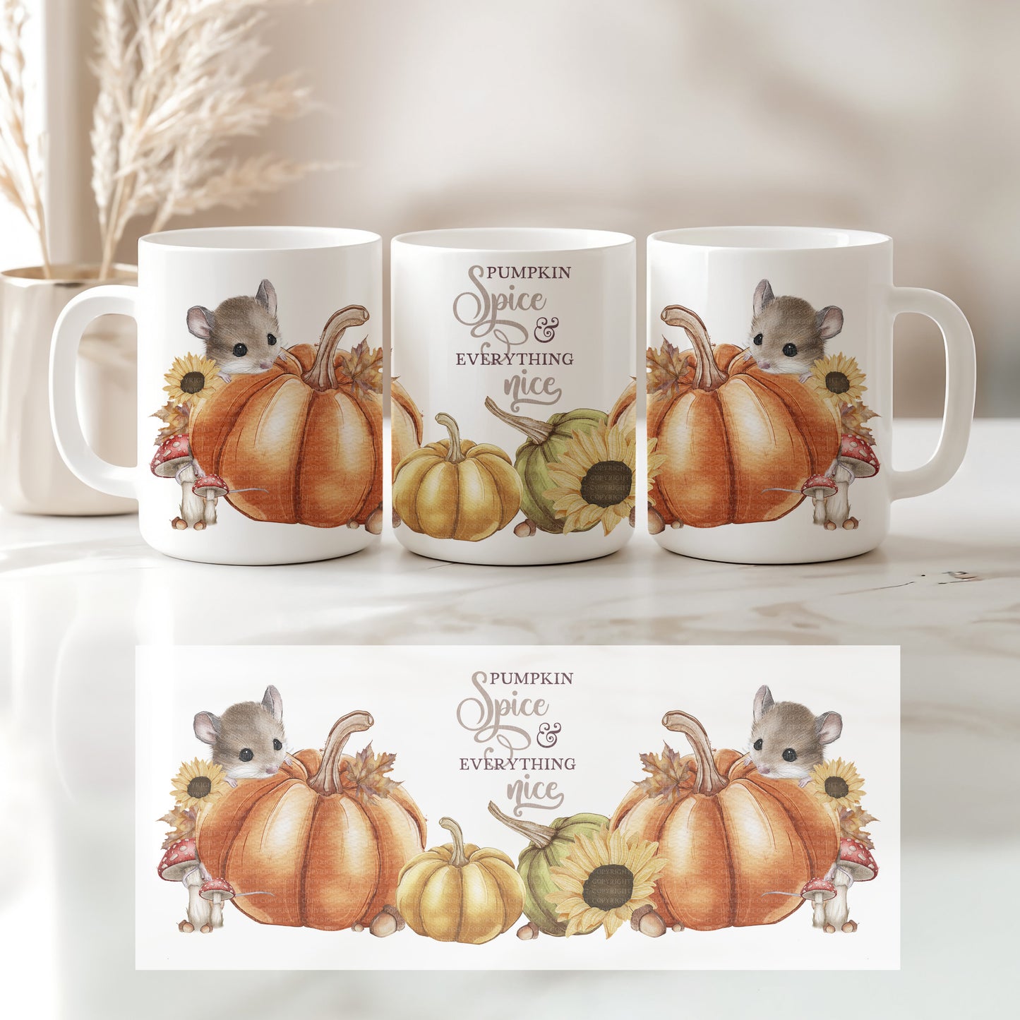 Pumpkin Spice Mice