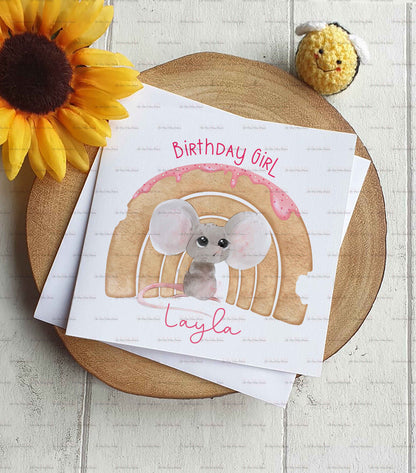 Pink & Blue Cake Rainbows