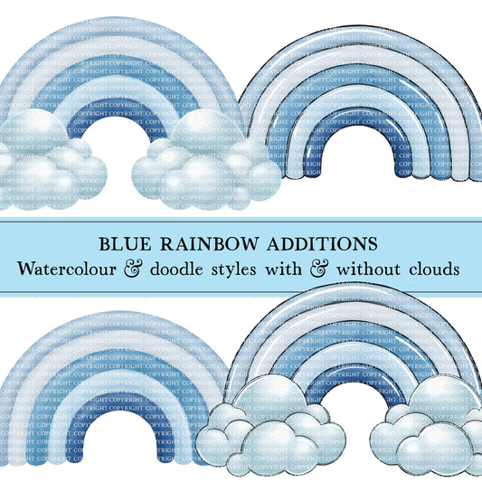 Blue Rainbow Additions