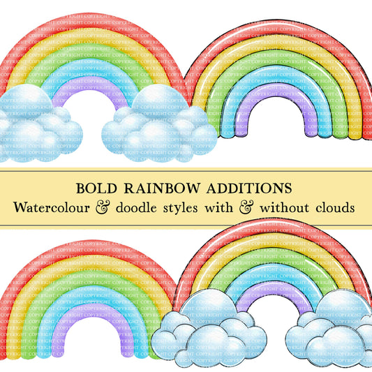 Bold Rainbow Additions