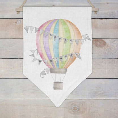 Rainbow Hot Air Balloon Set