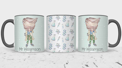 Science Teacher Mug Wraps - Male & Female